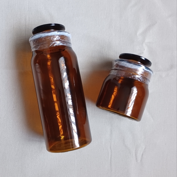 Hearth & Hand Other - Hearth & Hand Amber Jar Set